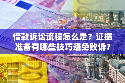 济南借款诉讼流程怎么走？证据准备有哪些技巧避免败诉？