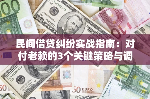济南民间借贷纠纷实战指南：对付老赖的3个关键策略与调解盲区解析