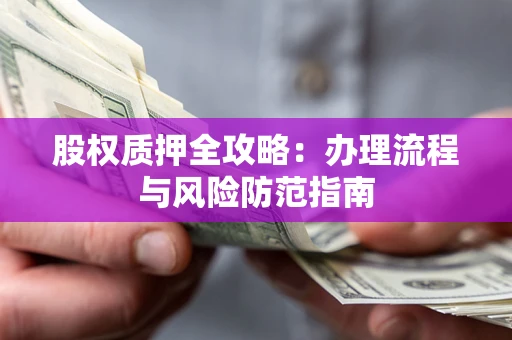 济南股权质押全攻略：办理流程与风险防范指南