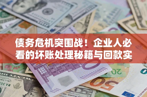 济南债务危机突围战！企业人必看的坏账处理秘籍与回款实战指南