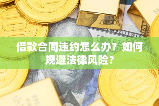 济南借款合同违约怎么办？如何规避法律风险？